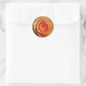 Gele Roos Sticker (Tas)