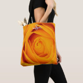Gele Roos Tote Bag (Dichtbij)