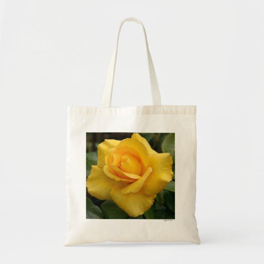 Gele Roos Tote Bag (Voorkant)