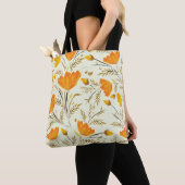 Gele roos tote bag (Dichtbij)