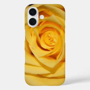 Gele roosblaadje iPhone Hoesje