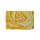 Gele Rose Badmat (Voorkant)