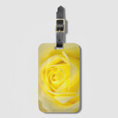 Gele Rose Bagagelabel (Voorkant (verticaal))