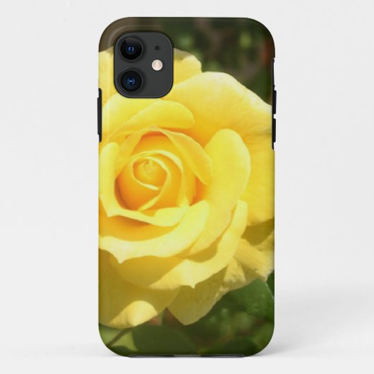 Gele Rose Case-Mate iPhone Case (Achterkant)