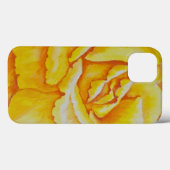 Gele Rose Case-Mate iPhone Case (Achterkant (horizontaal))
