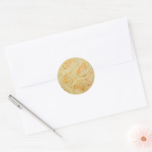 Gele Rose Envelope Sticker (Envelop)