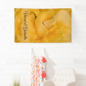 Gele Rose Floral Wedding Spandoek (Insitu)