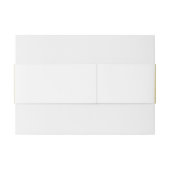 Gele Rose Hart Ontwerp bruiloft Uitnodigingen Wikkel (Achterkant Voorbeeld)