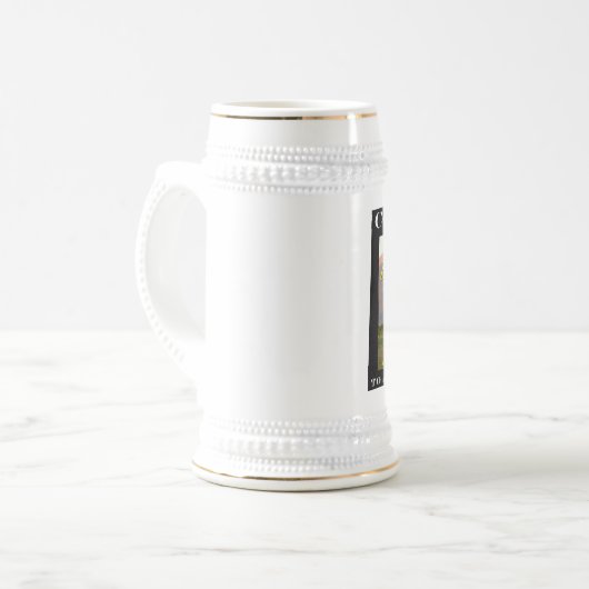 Gele Rose ii (linkshandig) Bierpul (Voorkant links)