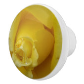 Gele Rose Keramische Pull Knop (Rechts)