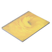 Gele Rose-laptop Notitieboek (Linkerzijde)