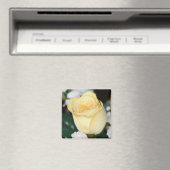 Gele Rose Magneet (Insitu (Vaatwasser))