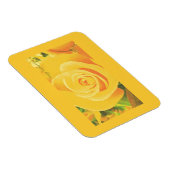 Gele Rose Moederdag Premium Flexi Magnet Magneet (Rechterzijde)