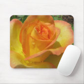 Gele Rose Muismat (Met muis)