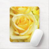 ,Gele Rose_ Muismat (Met muis)