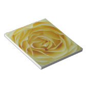 Gele Rose Notitieblok (Schuin)