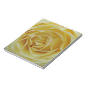 Gele Rose Notitieblok (Linkerzijde)