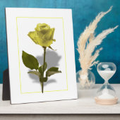 Gele Rose of Friendship Fotoplaat (Zijkant)