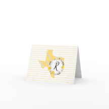 Gele Rose of Texas - Gingham Monogram