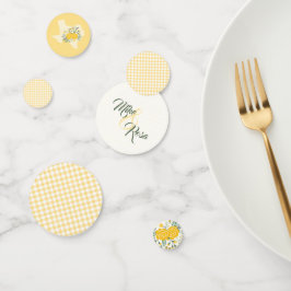 Gele Rose of Texas - Gingham State Wedding Confetti