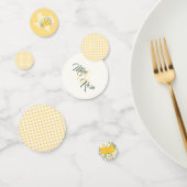 Gele Rose of Texas - Gingham State Wedding Confetti (Groep)