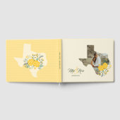 Gele Rose of Texas - Gingham State Wedding Gastenboek (Volledig)