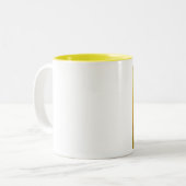 Gele Rose of Texas Mok (Voorkant links)