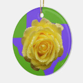 Gele Rose of Texas Ornament (Links)