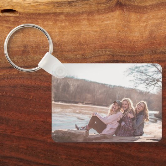 Gele Rose of Texas - Roos Garden Sleutelhanger (Achterkant)