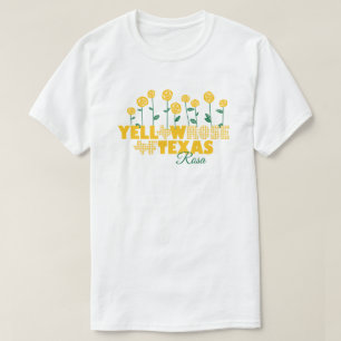 Gele Rose of Texas - Roos Garden T-shirt