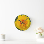 Gele Rose Ronde Klok (Huis)