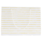 Gele Rose uit Texas - Deelstaat Gingham met Rozen Groot Cadeauzakje (Achterkant)