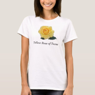 Gele Rose uit Texas T-shirt