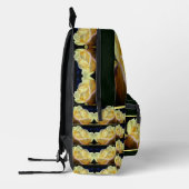 Gele Rosebud Flower, gepersonaliseerd Bedrukte Rugzak (Links)