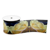 Gele rosebudventiel satijnen lint (Spoel)