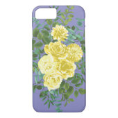 Gele roze en Paarse periwinkle bruiloft Case-Mate iPhone Case (Achterkant)