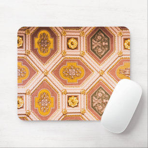 Gele Roze Hongaarse Architectuur Muismat
