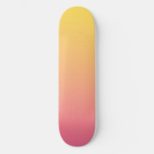 Gele Roze Kleur Persoonlijk Skateboard