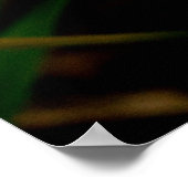 Gele roze Paarse Miltonia Sunset Orchids Poster (Hoek)