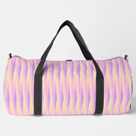 Gele roze paarse sticks plunjezak (Voorkant)