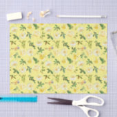 Gele Rozen Aquarel Decoupage Tissuepapier (Craft)