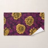 Gele rozen bad handdoek (Handdoek)