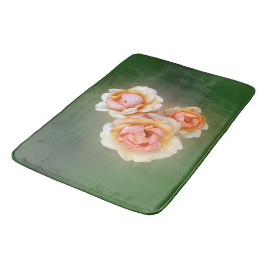 gele rozen badmat (Gekanteld)