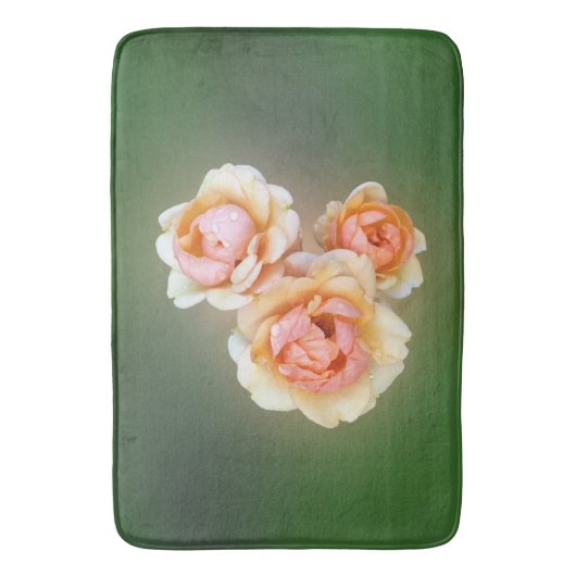 gele rozen badmat (Voorkant Verticaal)