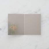 Gele rozen bedankkaart (Binnen)