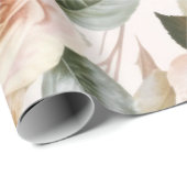 gele rozen cadeaupapier (Rol Hoek)