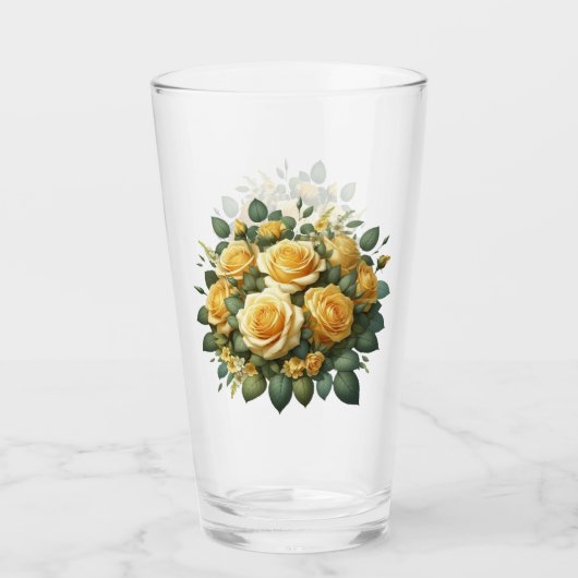 Gele Rozen Drinkware Tumbler (Voorkant)