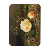 Gele rozen, Floral Magneet (Verticaal)