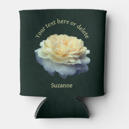 Gele rozen, gepersonaliseerd blikjeskoeler