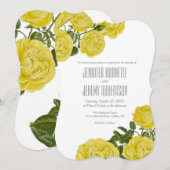 gele rozen kaart (Voorkant / Achterkant)